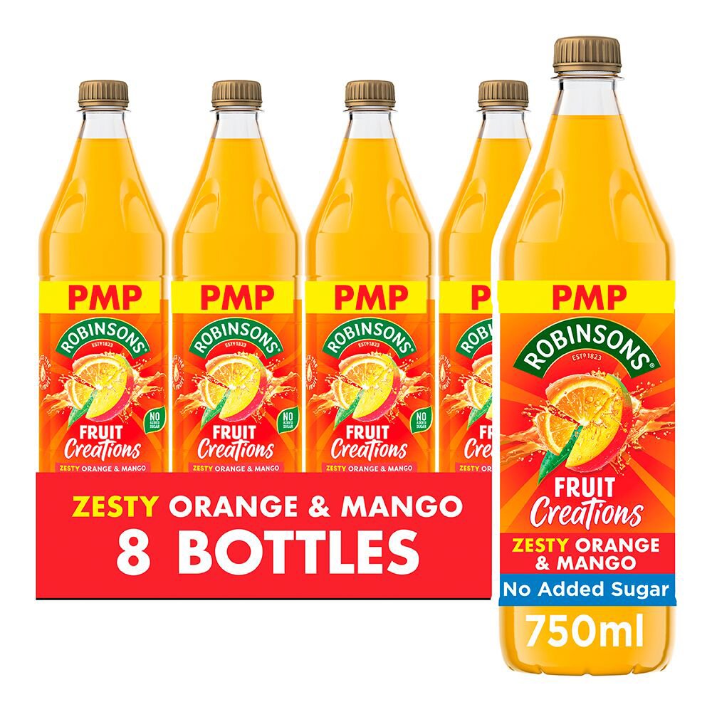 Robinsons Fruit Creations Orange & Mango 750ml PMP