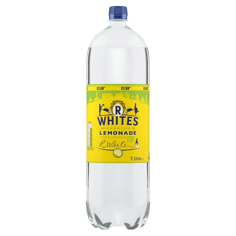 R White's Premium Lemonade 2 Litres