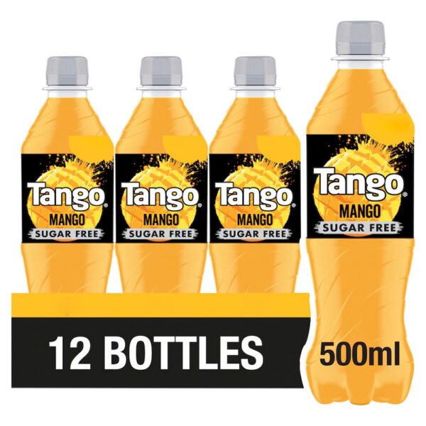Tango Mango Sugar Free Bottles PMP 12 x 500ml