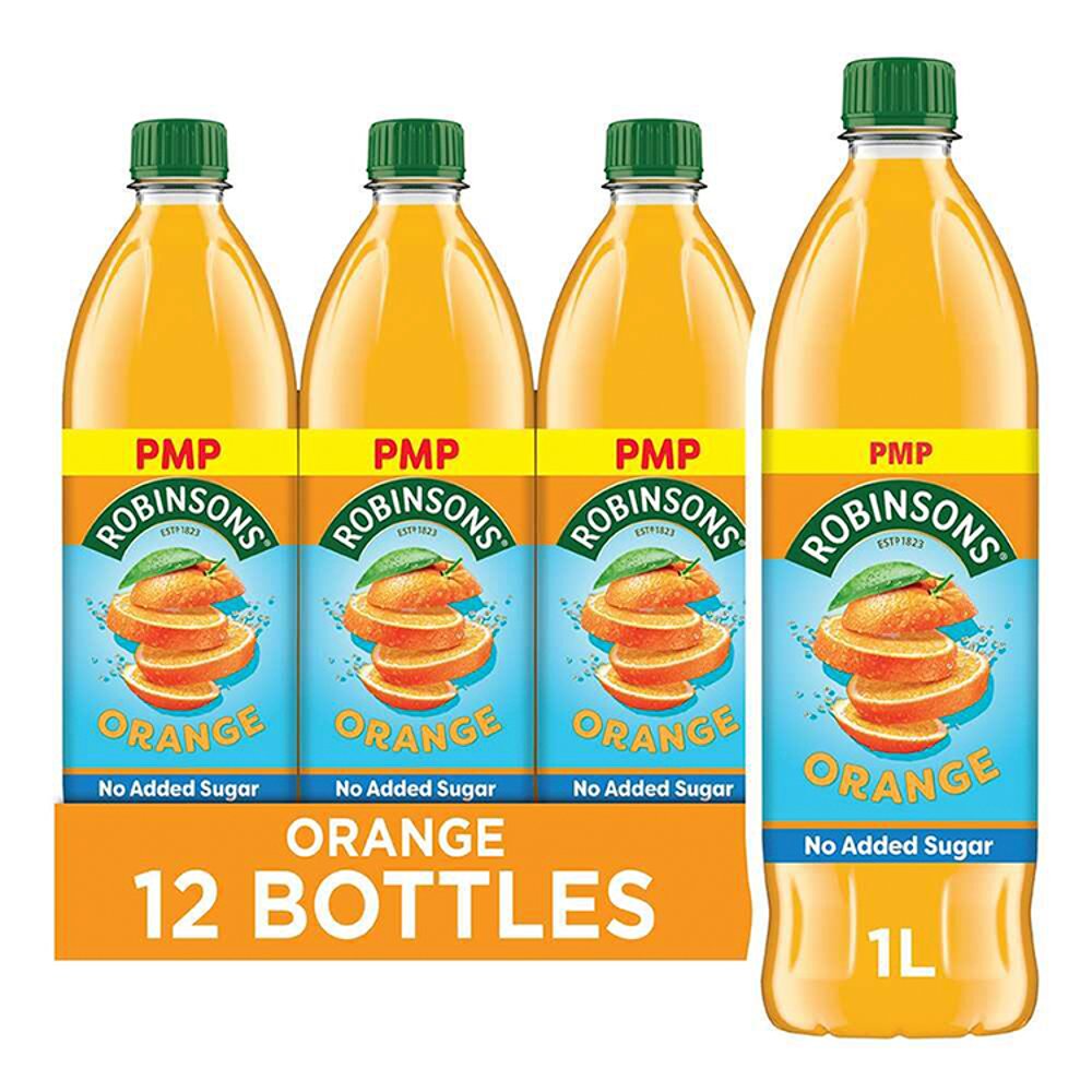 Robinsons Orange No Added Sugar Squash PMP 1L