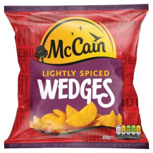 McCain Lightly Spiced Potato Wedges 650g