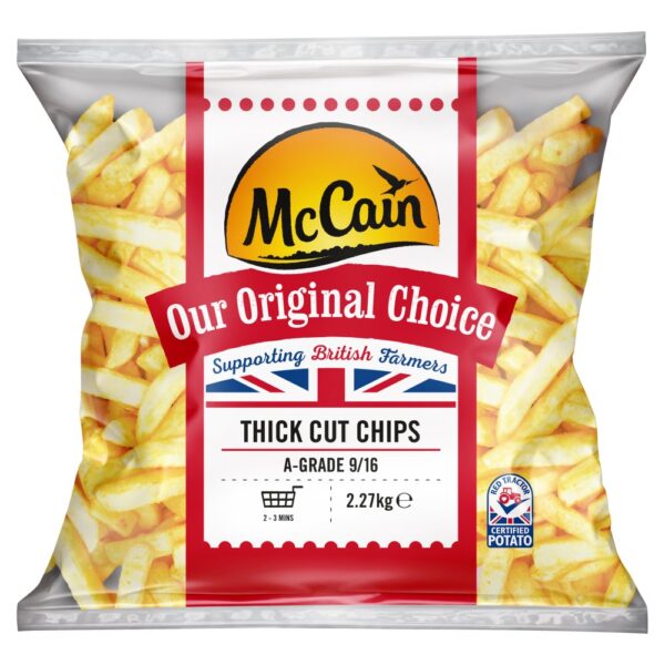 McCain Our Original Choice Thick Cut Chips 2.27kg