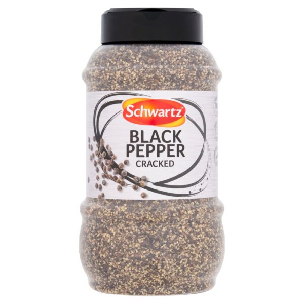 Schwartz Cracked Black Pepper 380g