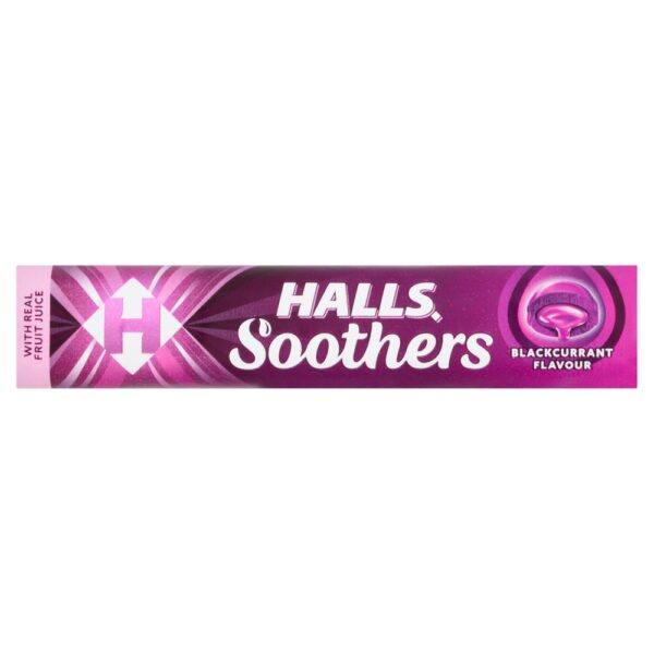 Halls Soothers Blackcurrant Flavour 45g