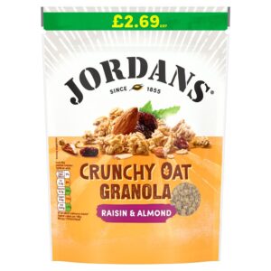 Jordans Crunchy Oat Raisin & Almond Granola Breakfast Cereal 450g