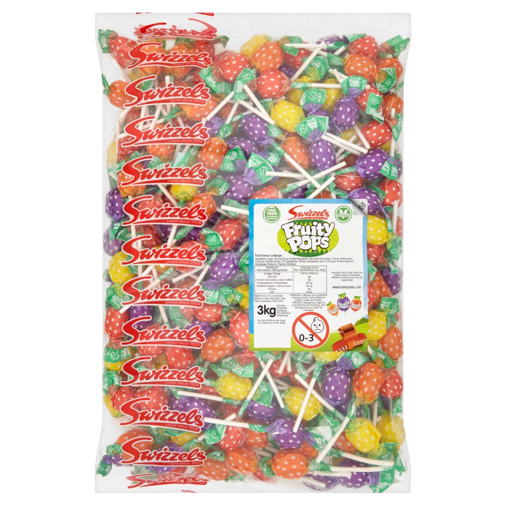 Swizzels Fruity Pops Bulk Bag 3kg