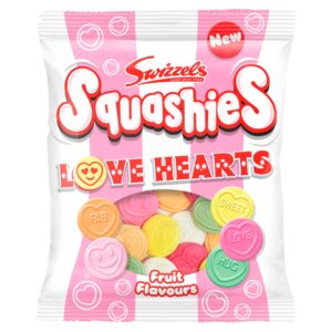 Swizzels Squashies Love Hearts 120g