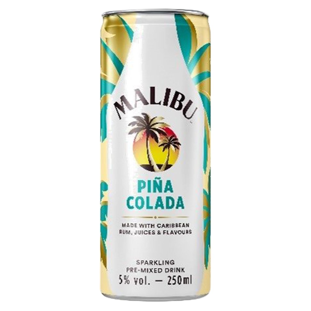 Malibu Piña Colada Cocktail 250ml