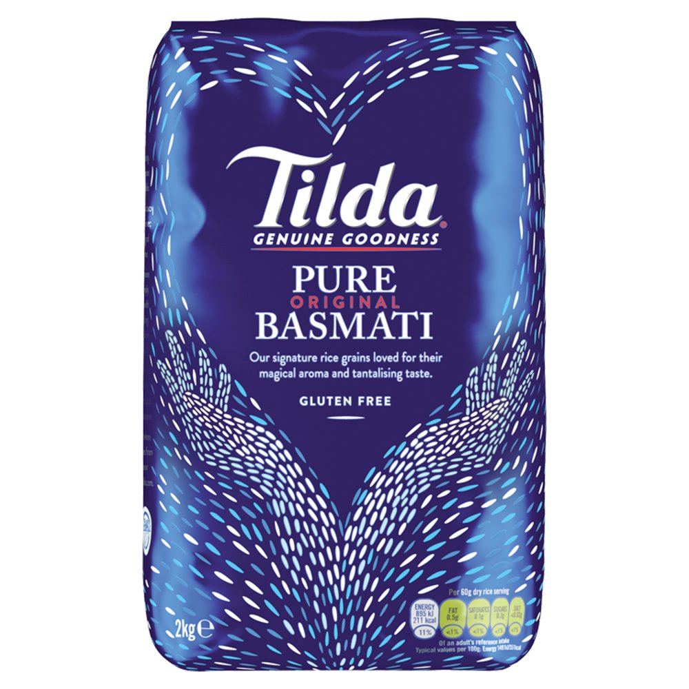 Tilda Pure Original Basmati Rice 2kg