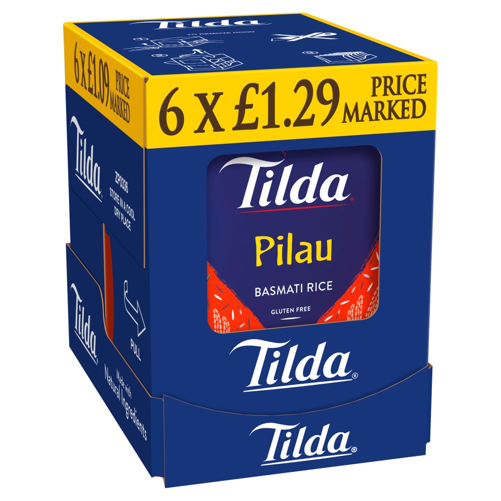 Tilda Classics Pilau Basmati Rice 250g