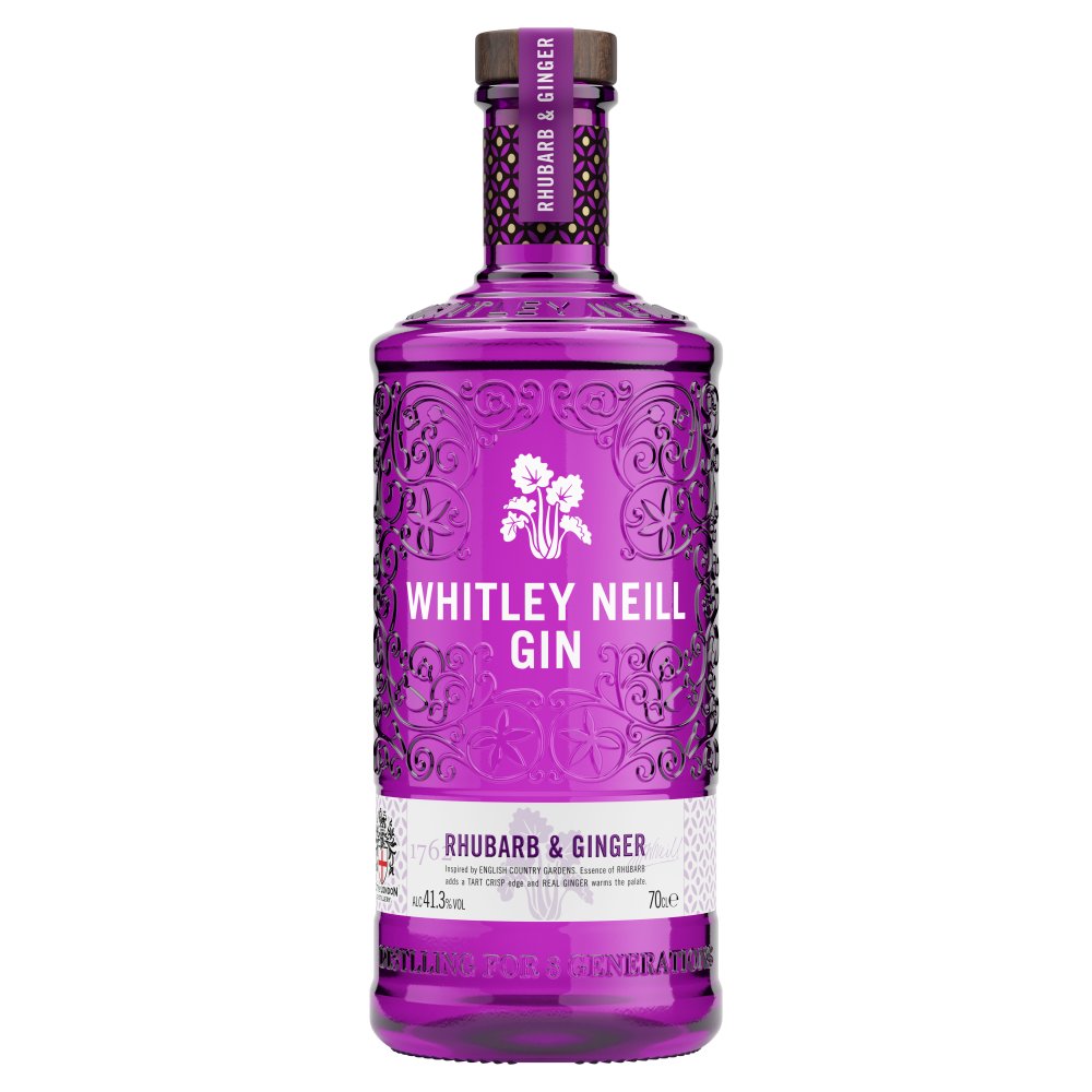Whitley Neill Rhubarb & Ginger Gin 70cl