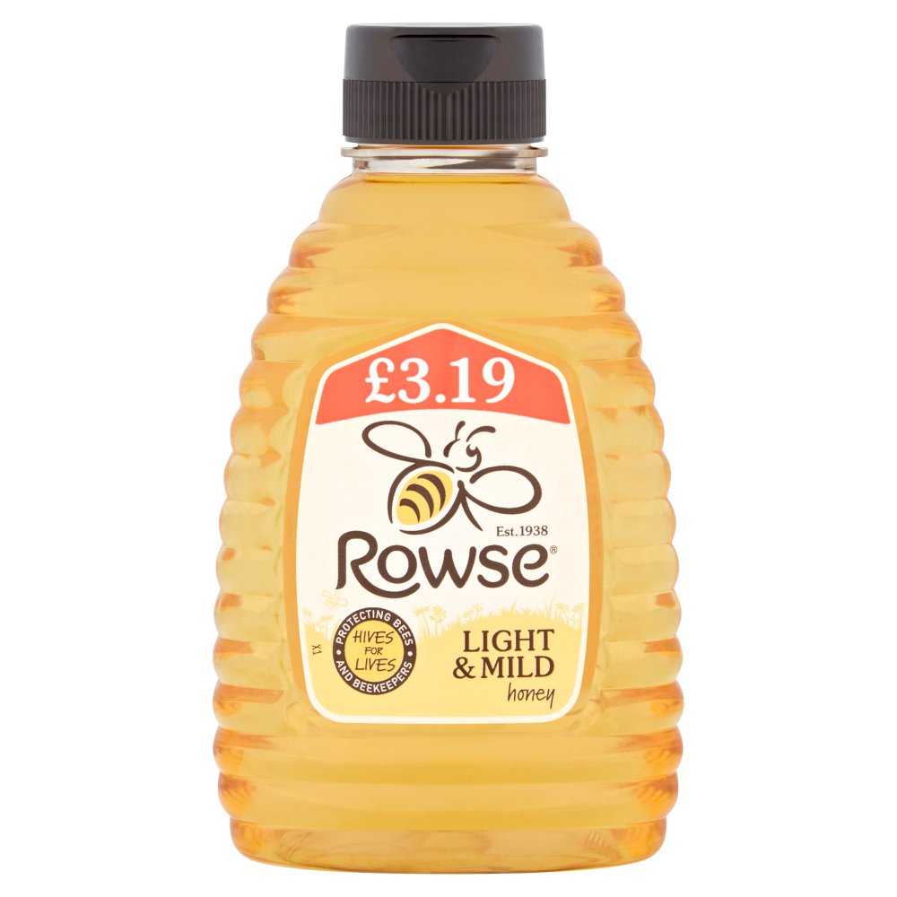 Rowse Light & Mild Honey 340g