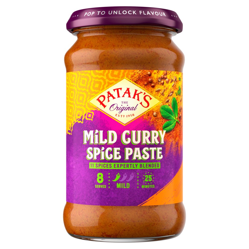 Patak's The Original Mild Curry Spice Paste 283g