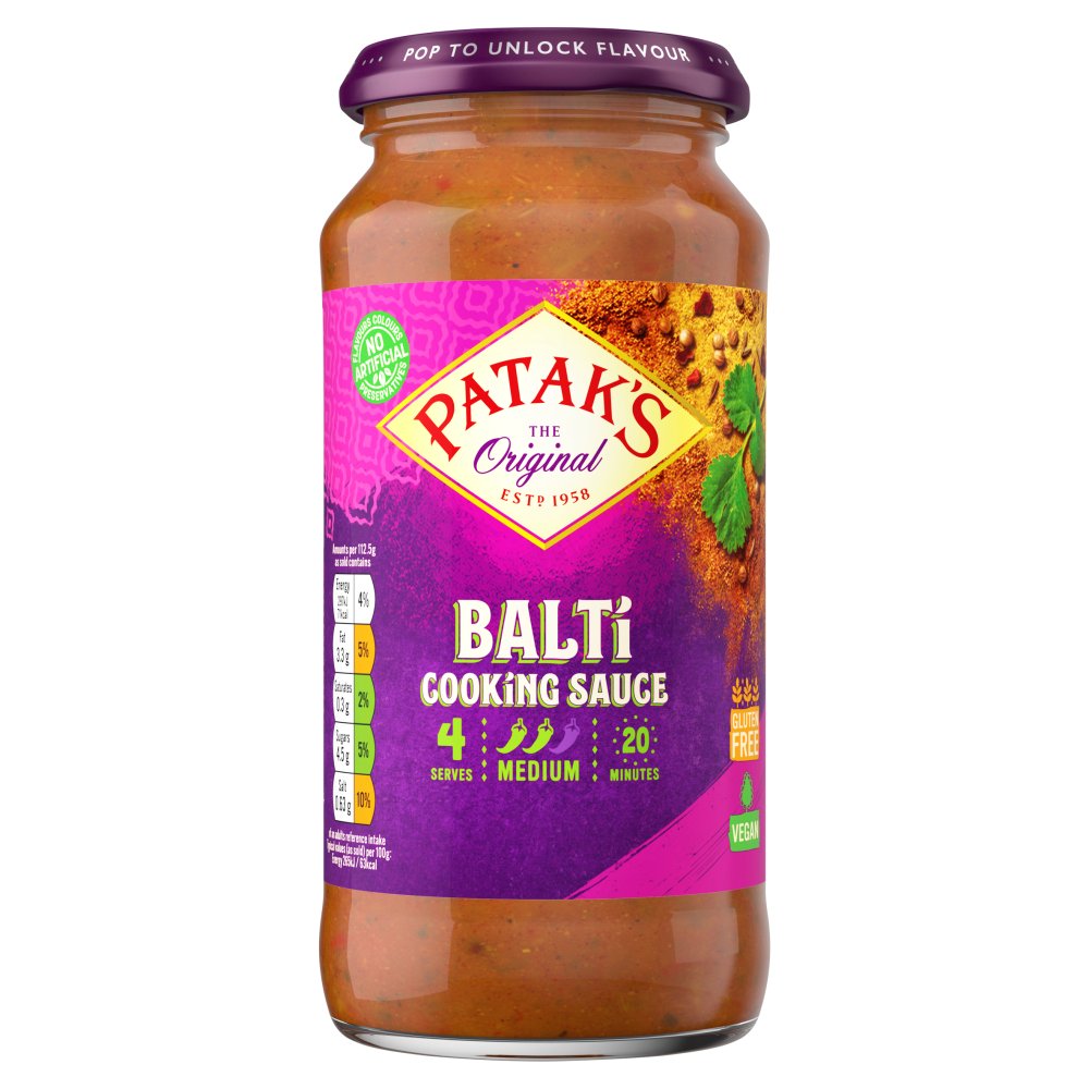Patak's Balti Curry Sauce 450g
