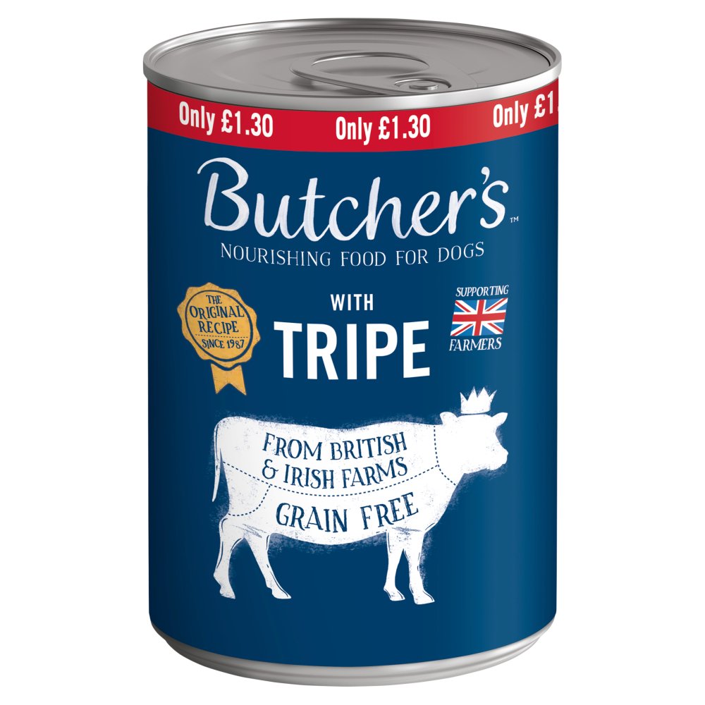 Butcher's Nourishing Food for Dogs with Tripe 400g