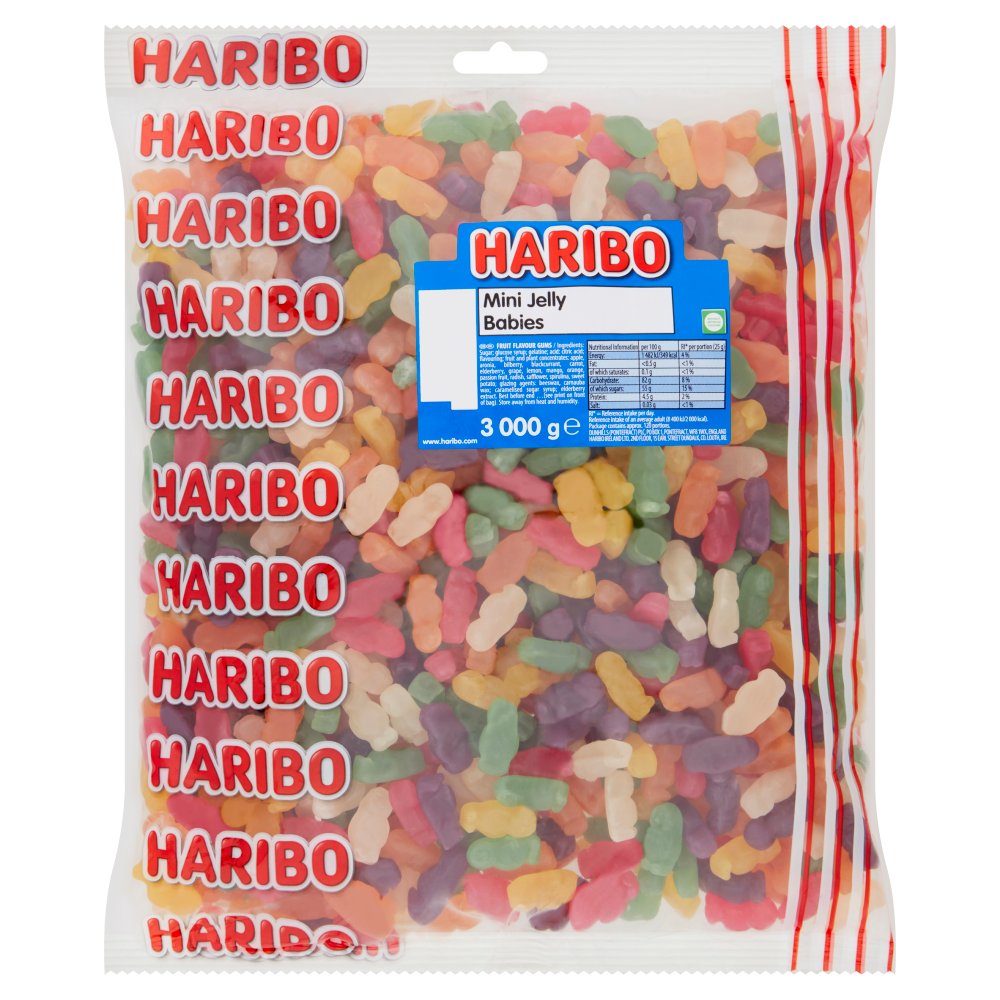 HARIBO Jelly Babies Sweets Bag 3kg