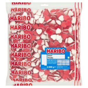 HARIBO Heart Throbs Jelly & Foam Sweets Bag 3kg