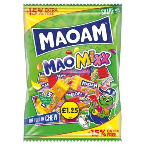 MAOAM MaoMixx Assorted Chewy Sweets Sharing Bag 161g
