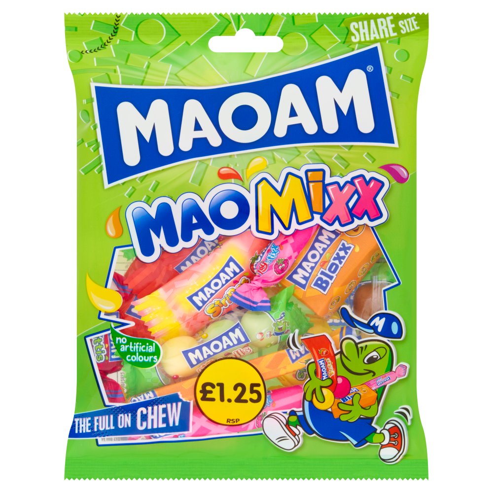 MAOAM MaoMixx Assorted Chewy Sweets Sharing Bag 140g