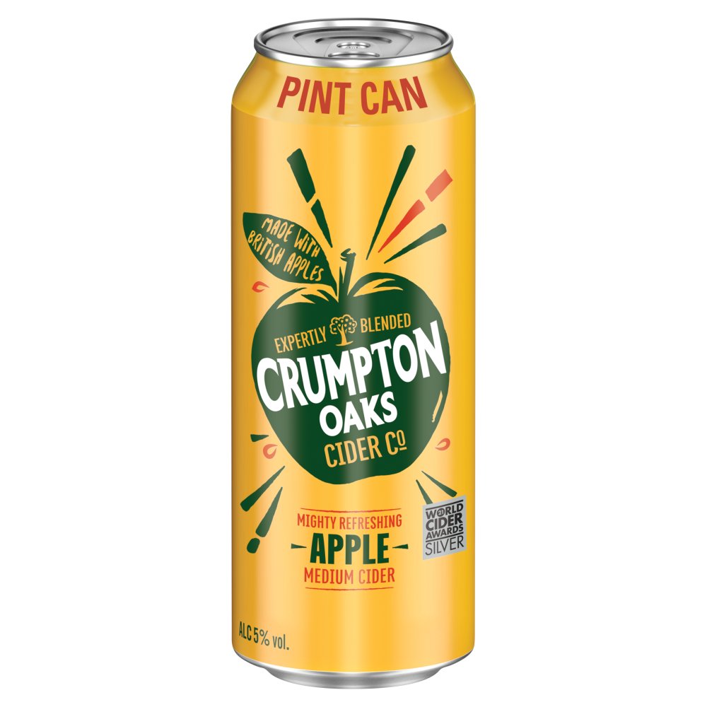 Crumpton Oaks Cider Co Mighty Refreshing Apple Medium Cider 568ml