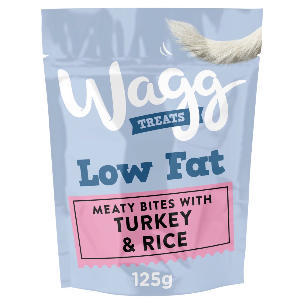 Wagg Low Fat Treats Turkey & Rice 125g