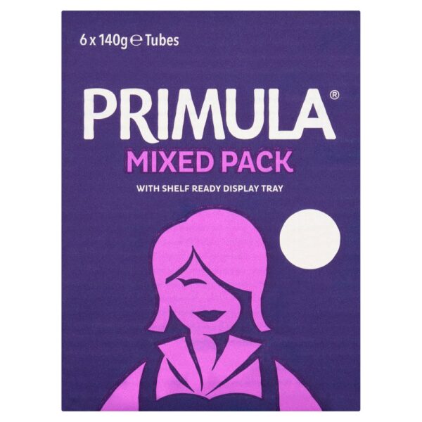 Primula Mixed Cheese Spread Tubes 6 x 140g