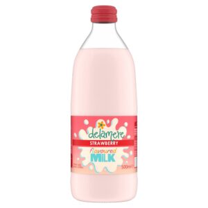Delamere Strawberry Flavoured Milk 500ml