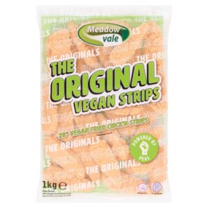 Meadow Vale 28 The Original Vegan Fried Chick'n Strips 1kg