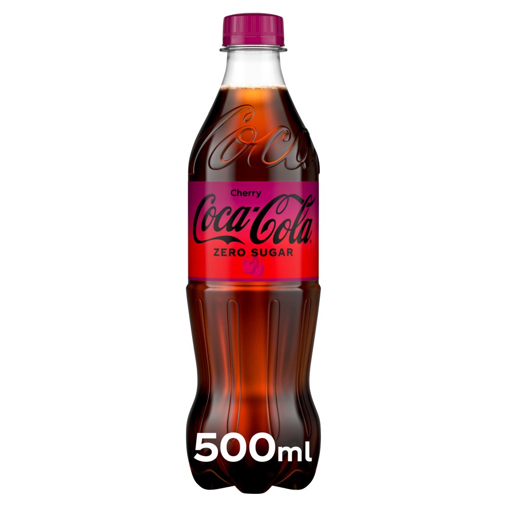 Coca-Cola Zero Sugar Cherry 12 x 500ml