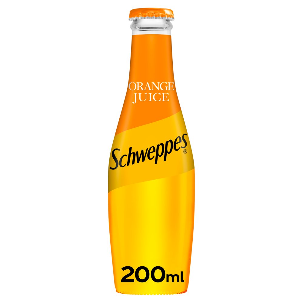 Schweppes Orange Juice 24 x 200ml