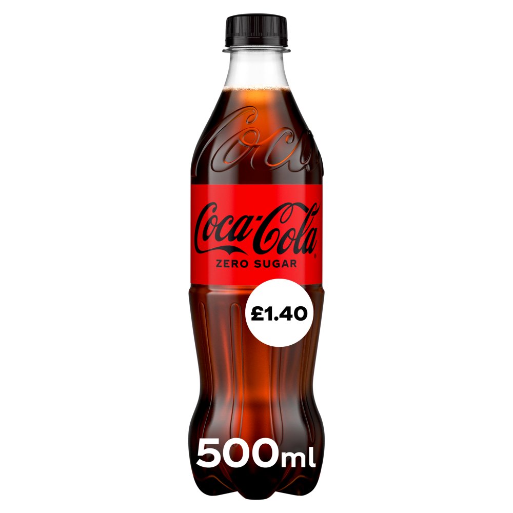 Coca-Cola Zero Sugar 12 x 500ml PM £1.40