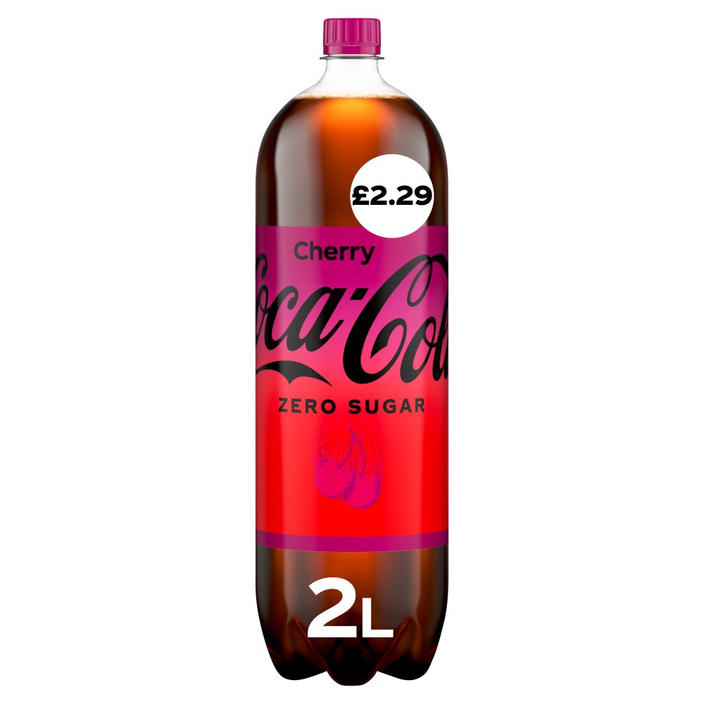 Coca-Cola Zero Sugar Cherry 6 x 2L PM £2.29