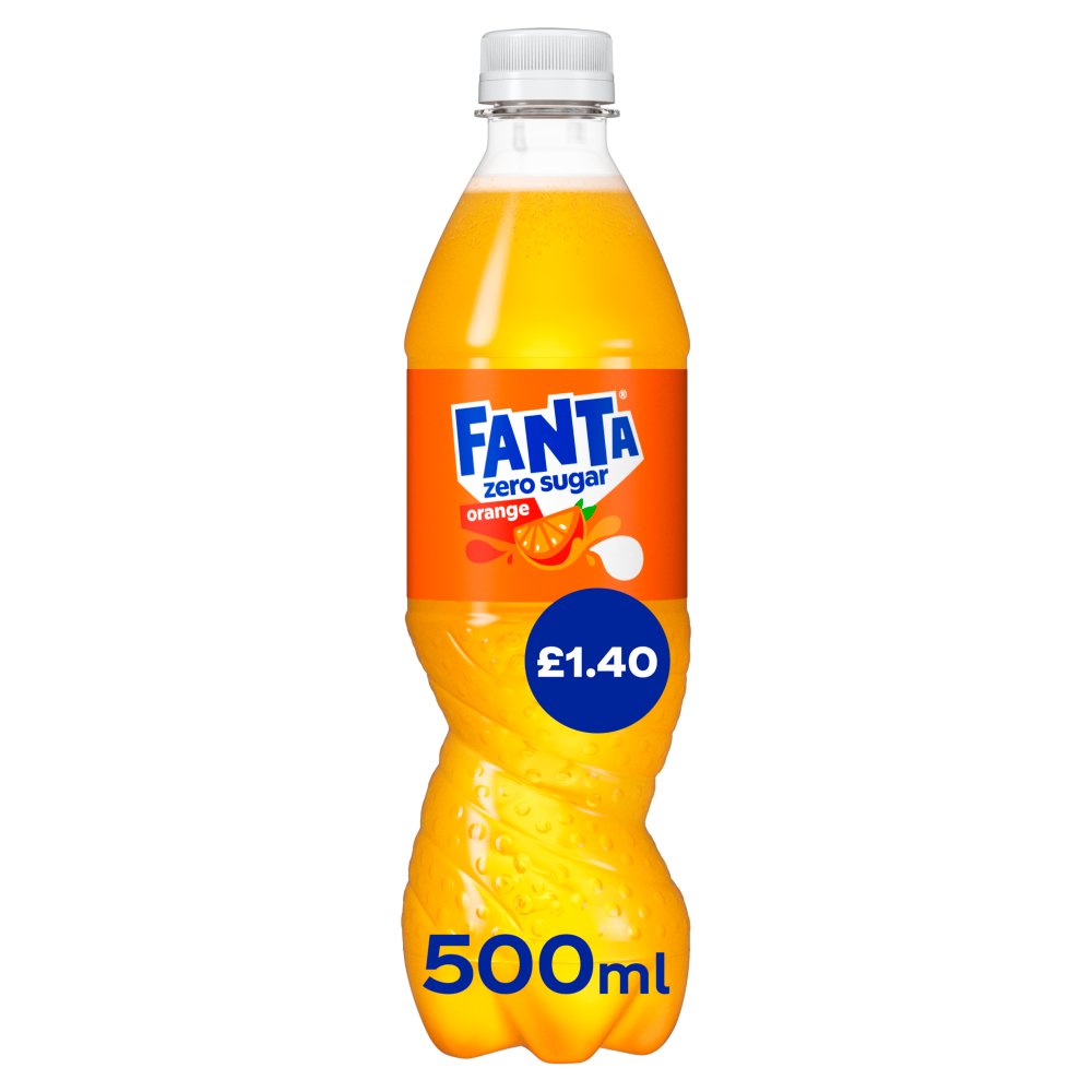 Fanta Orange Zero 12 x 500ml PM £1.40