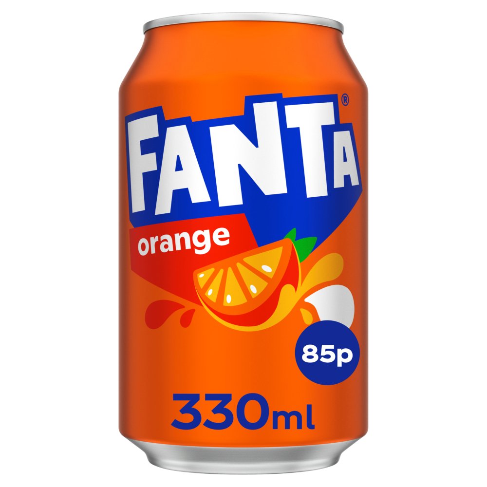 Fanta Orange 24 x 330ml PM 85p