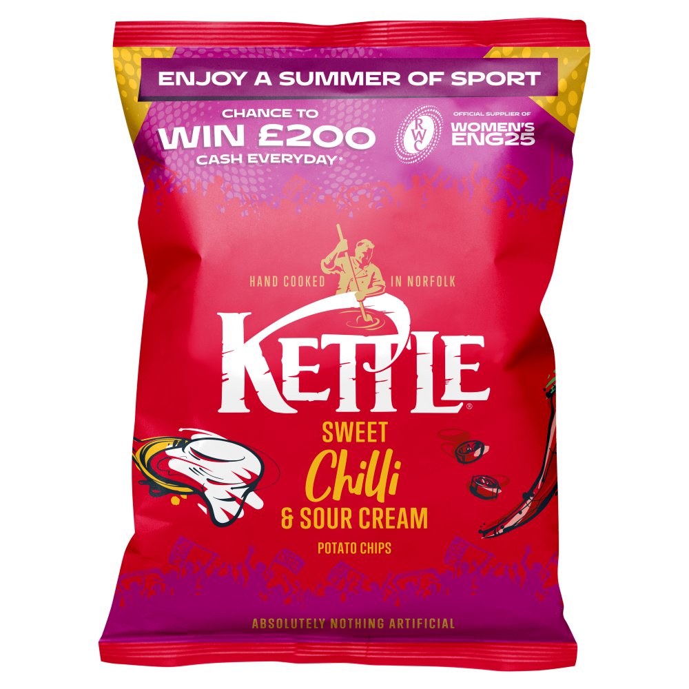Kettle Sweet Chilli & Sour Cream Potato Chips 40g