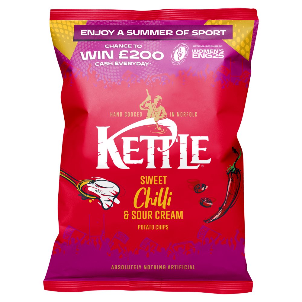 Kettle Sweet Chilli & Sour Cream Potato Chips 130g