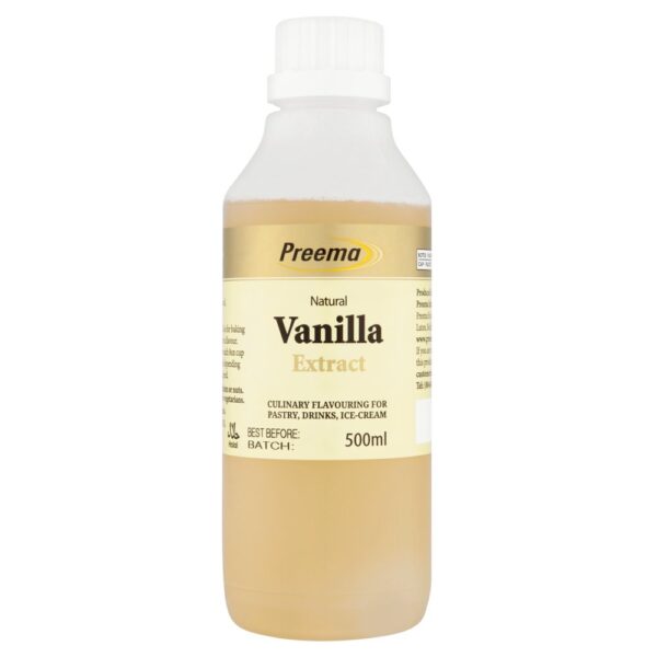 Preema Natural Vanilla Extract 500ml