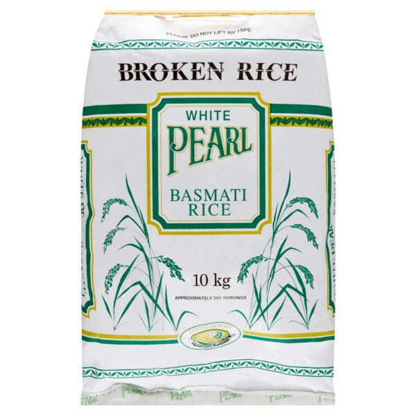 White Pearl Broken Basmati Rice 10kg