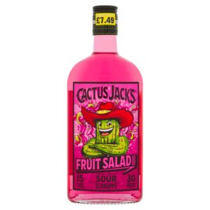 Cactus Jack's Limited Edition Fruit Salad Frenzy Sour Schnapps 50cl