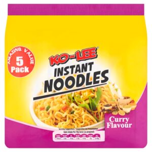 Ko-Lee Curry Flavour Instant Noodles 5 x 70g