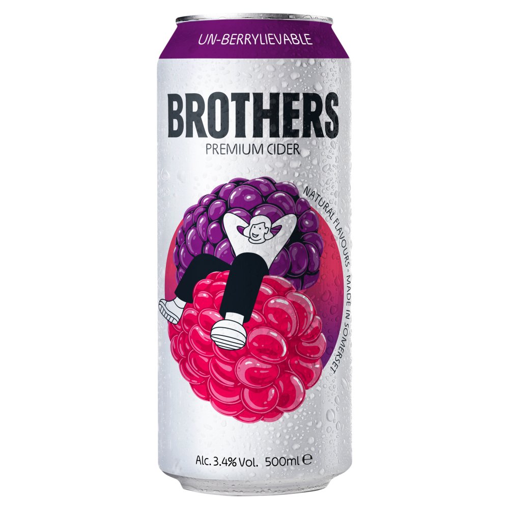 Brothers Dark Berries Premium Fruit Cider 500ml