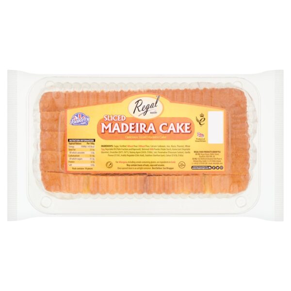 Regal Bakery Sliced Madeira Cake