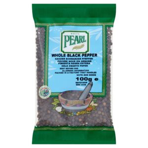 White Pearl Whole Black Pepper 100g