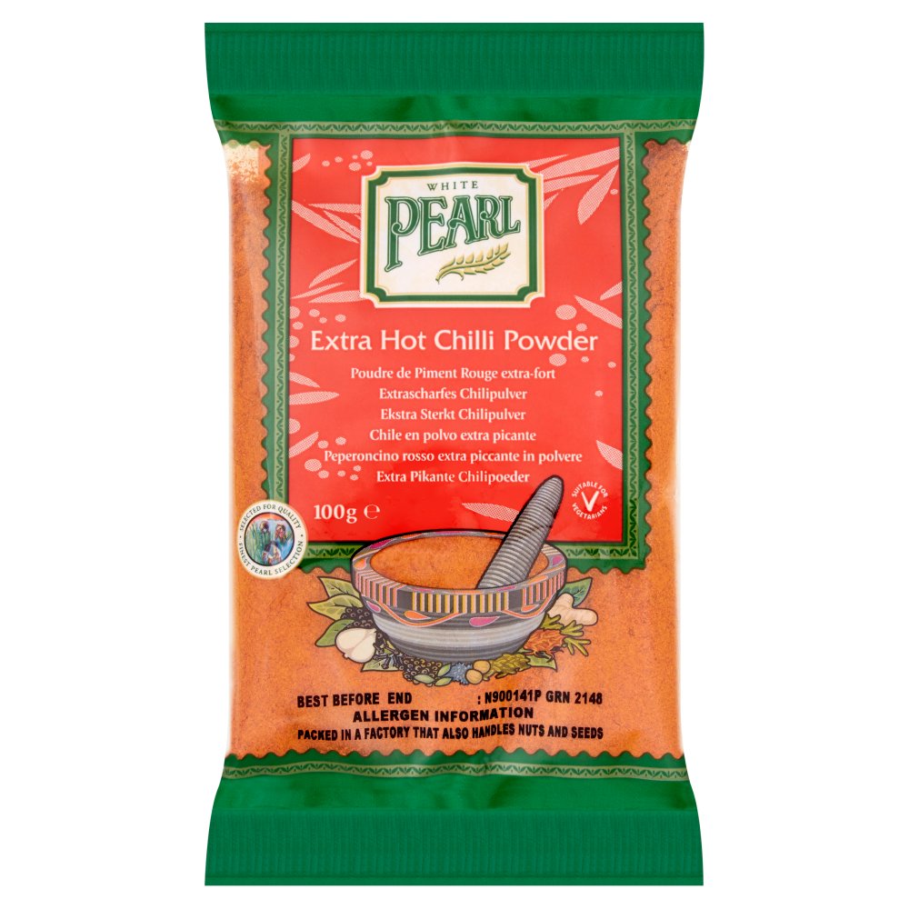 White Pearl Extra Hot Chilli Powder 100g