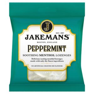 Jakemans Peppermint Soothing Menthol Lozenges 73g