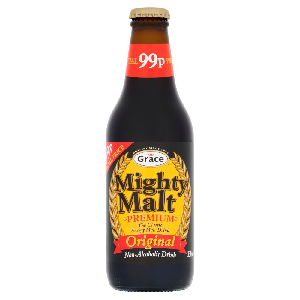 Grace Mighty Malt Premium Original Non-Alcoholic Drink 330ml