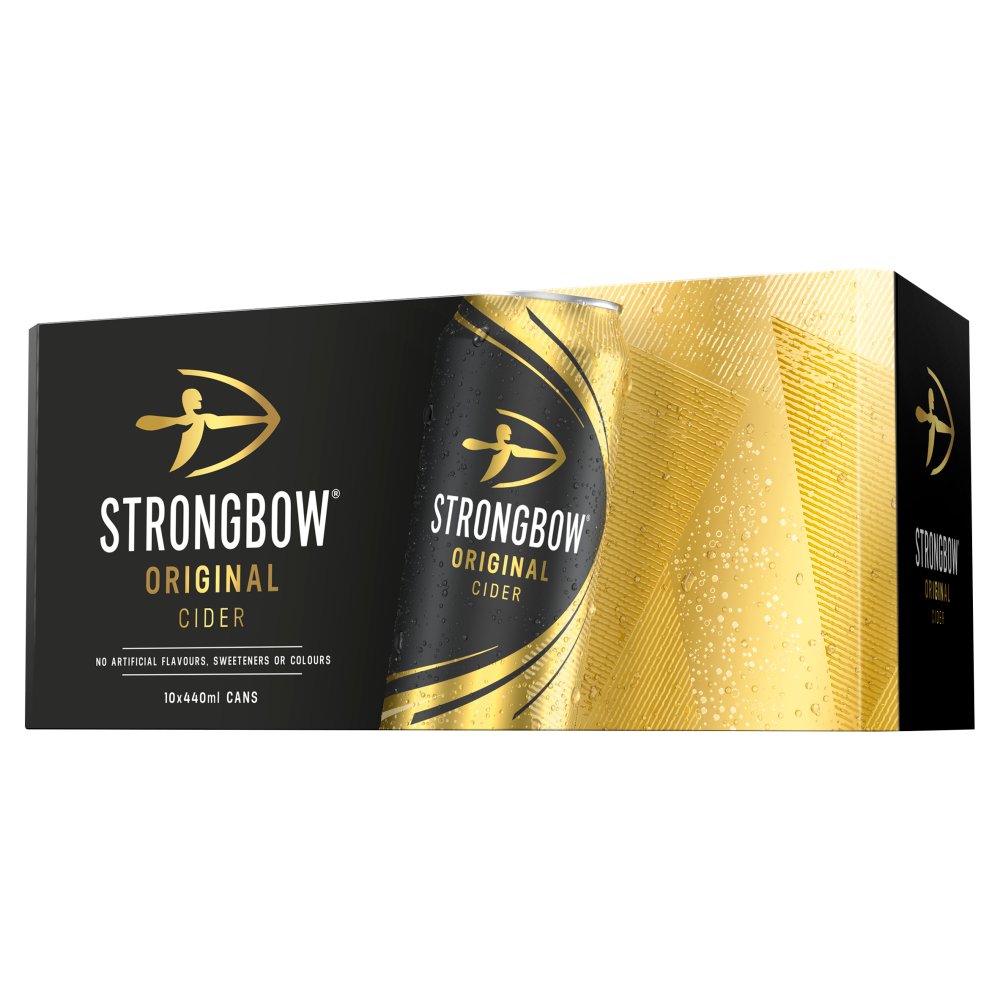 Strongbow Original Cider Can 10x440ml