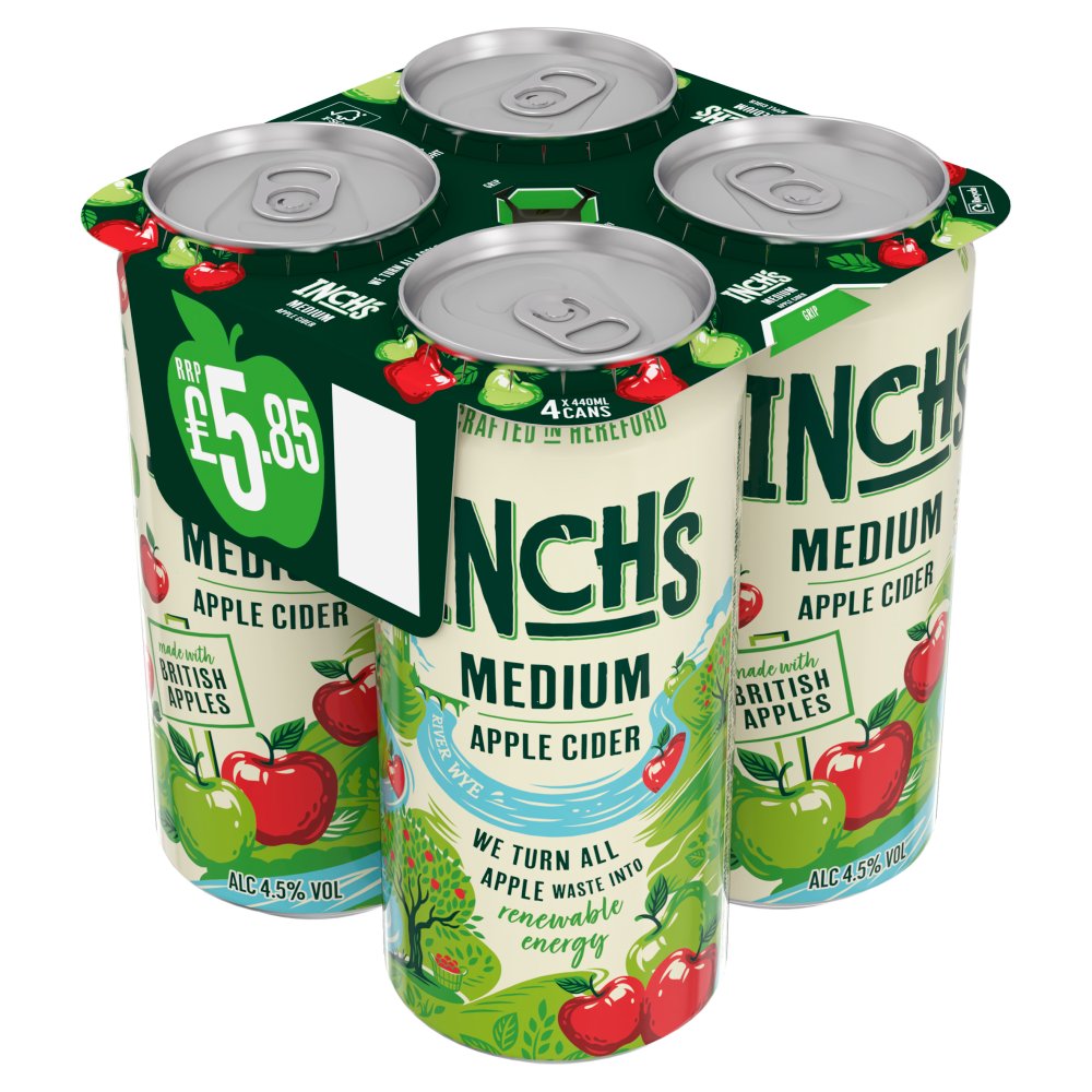 Inch's Medium Apple Cider 6 x 4 x 440 ml