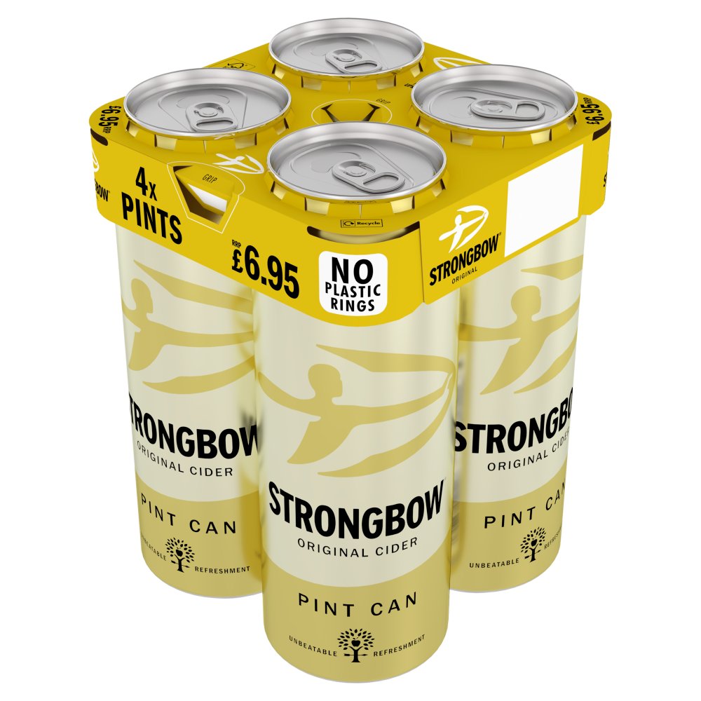 Strongbow Original Cider 6 x 4 x 568ml