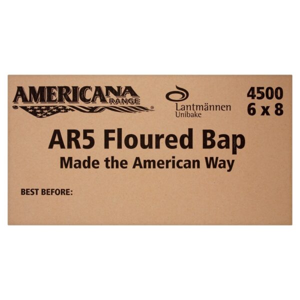 Americana 5" Floured Bap 6 x 8